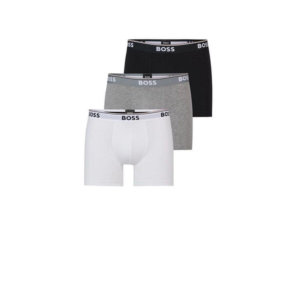 Hugo 3 Pack Boxer Shorts - Black